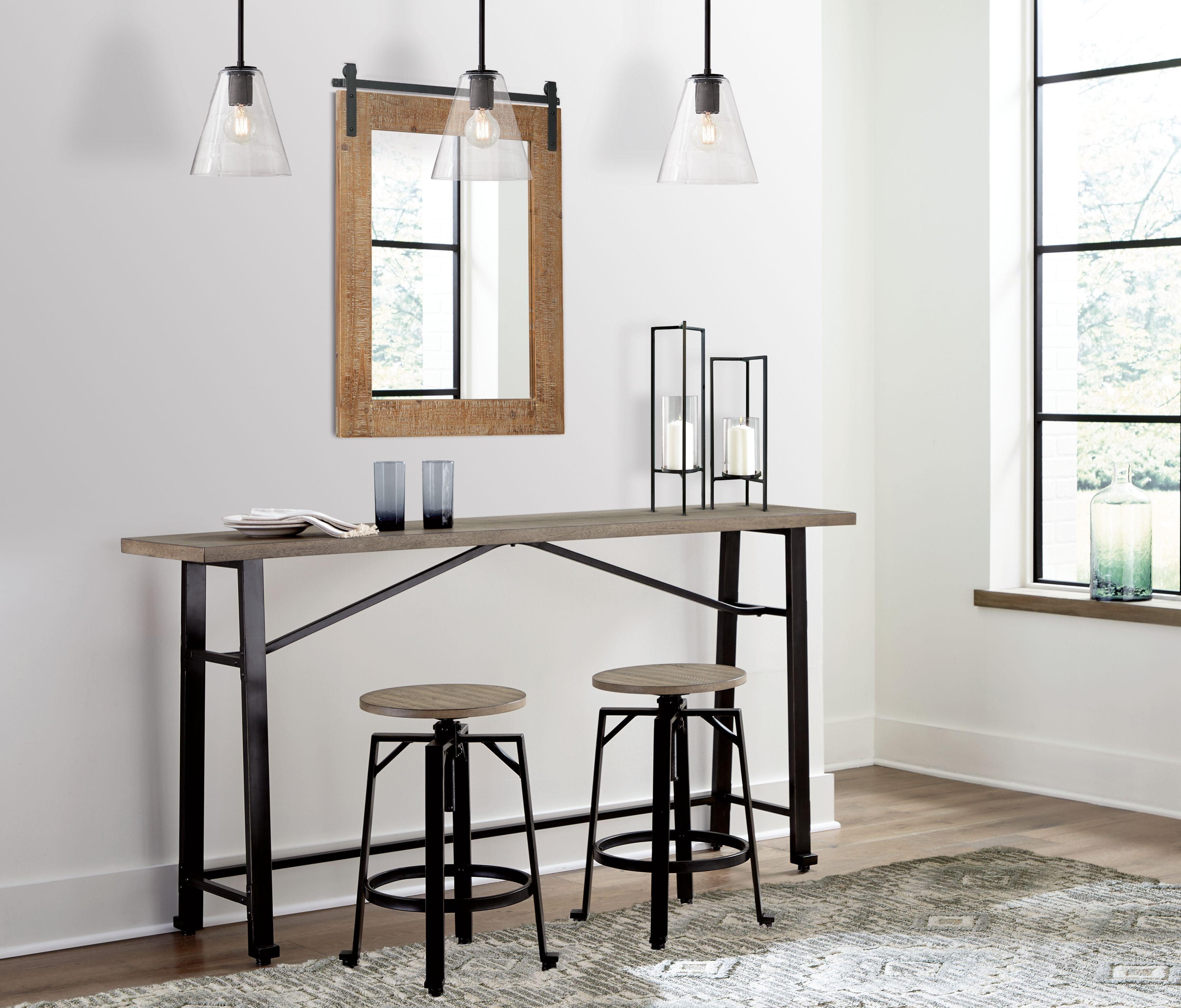 Signature Design by Ashley® - Lesterton - Counter Dining Set - 5th Avenue Furniture