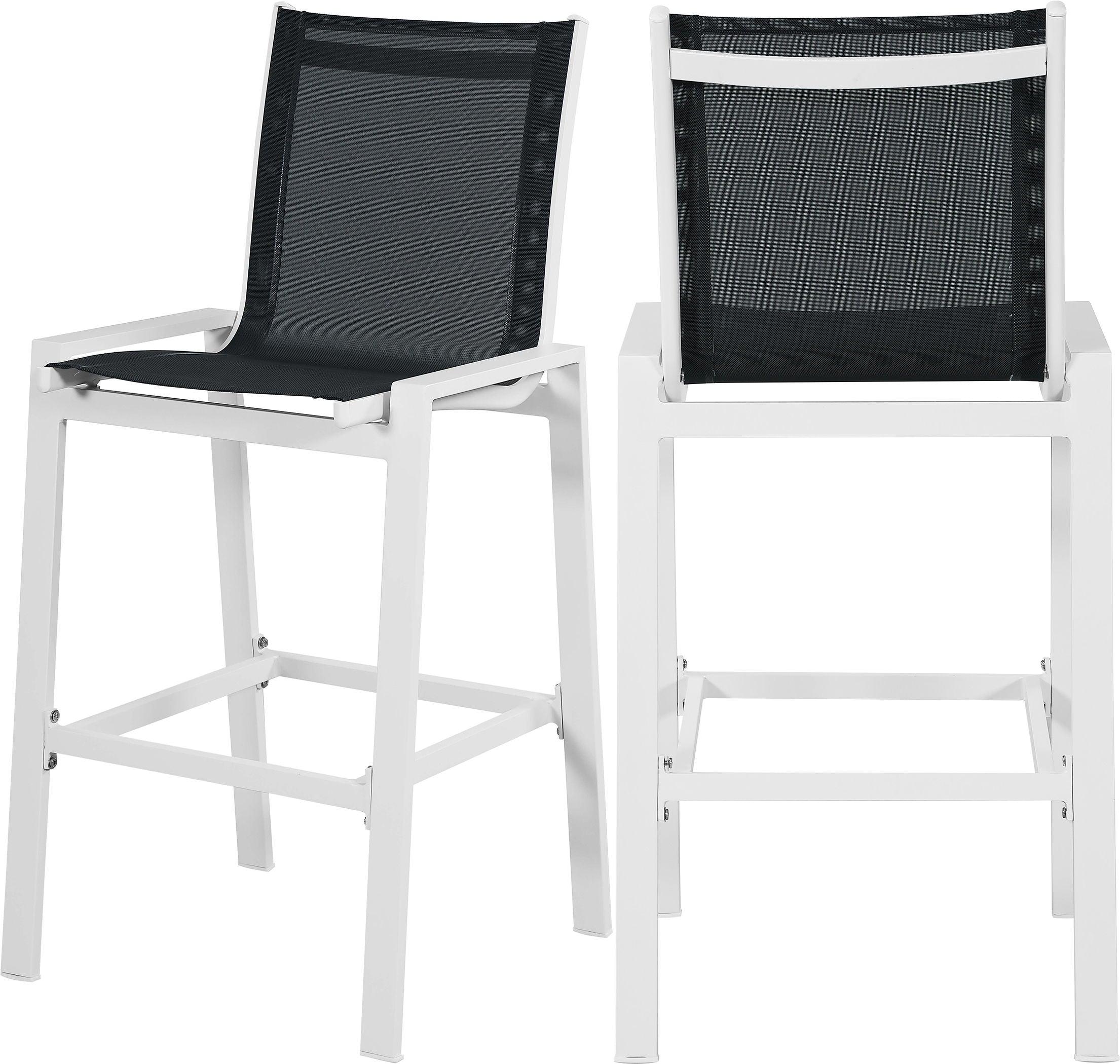 Meridian Furniture - Nizuc - Outdoor Barstool (Set of 2) - 5th Avenue Furniture