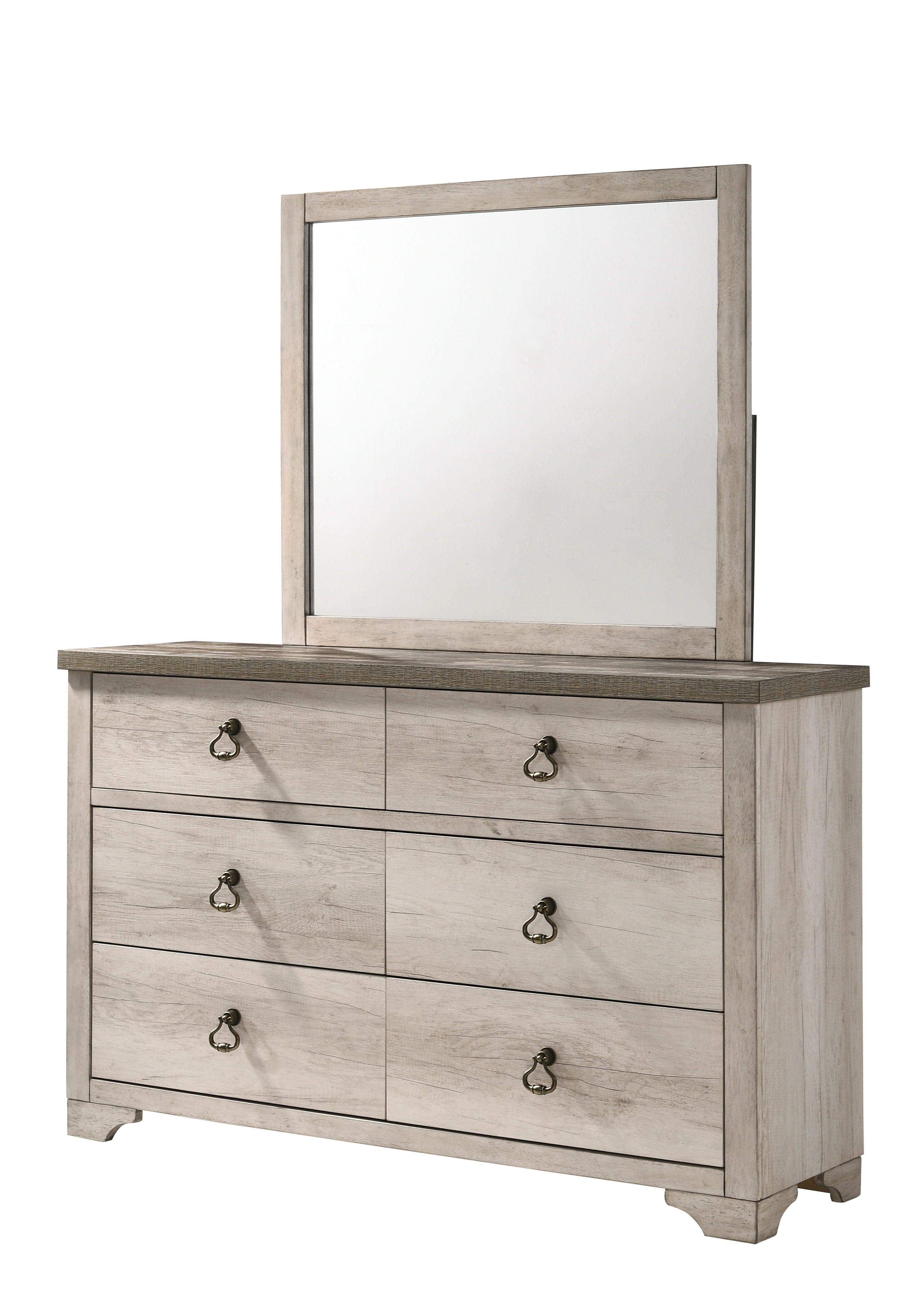 Crown Mark - Patterson - Dresser, Mirror - 5th Avenue Furniture
