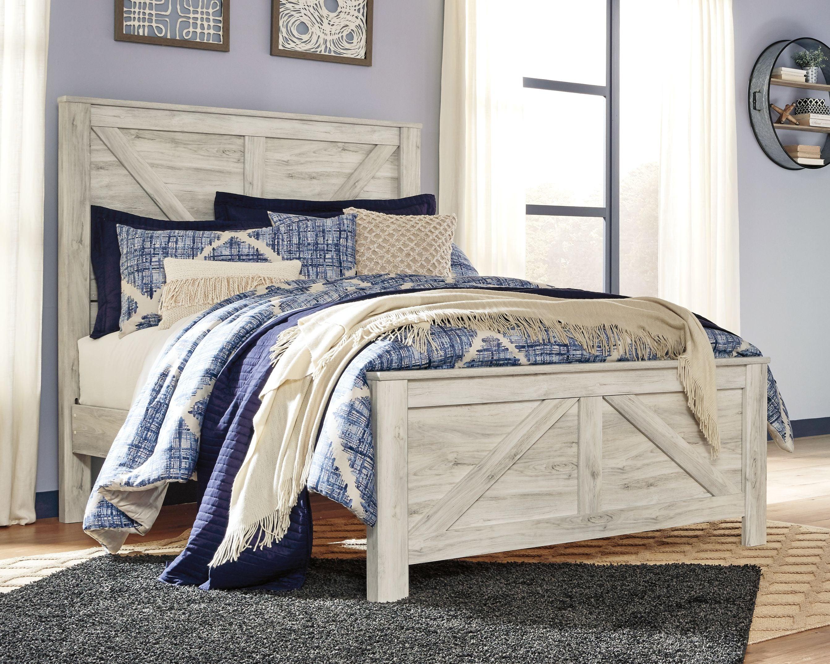 Signature Design by Ashley® - Bellaby - Crossbuck Panel Bed - 5th Avenue Furniture