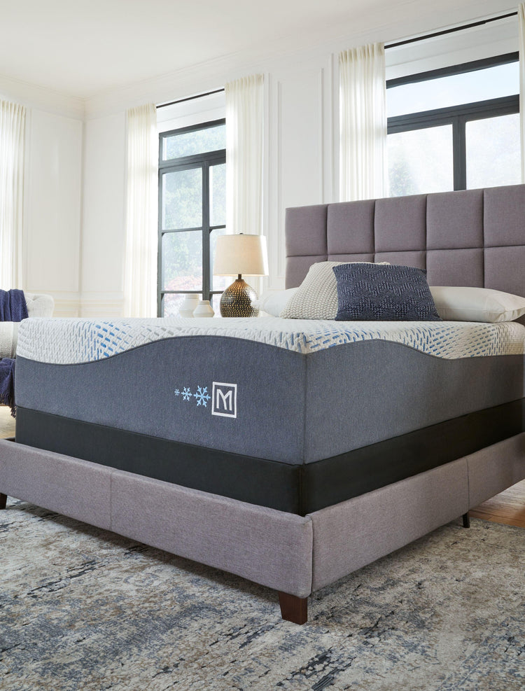 Sierra Sleep® by Ashley - Millennium - Luxury Plush Gel Latex Hybrid Mattress, Foundation - 5th Avenue Furniture