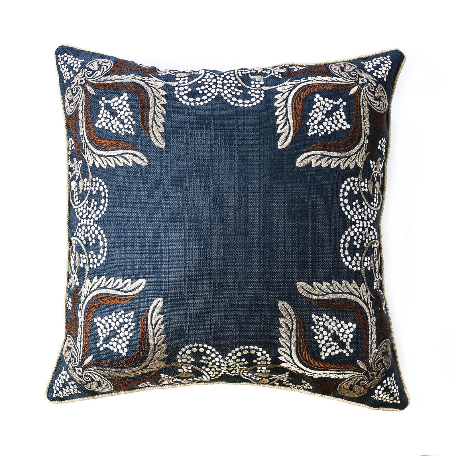 Furniture of America - Dina - Pillow (Set of 2) - Navy - 5th Avenue Furniture