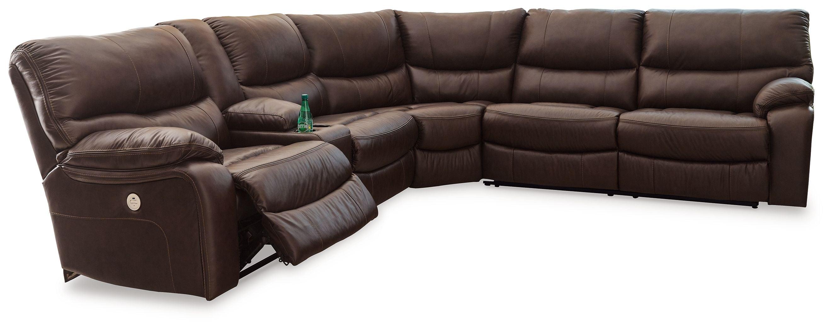 Signature Design by Ashley® - Family Circle - Power Reclining Sectional - 5th Avenue Furniture