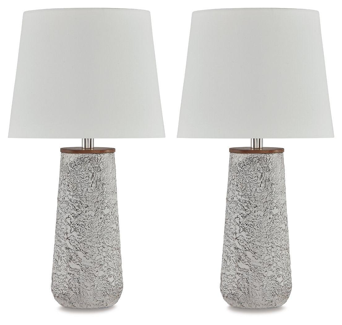 Signature Design by Ashley® - Chaston - Metal Table Lamp (Set of 2) - 5th Avenue Furniture