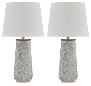 Signature Design by Ashley® - Chaston - Metal Table Lamp (Set of 2) - 5th Avenue Furniture