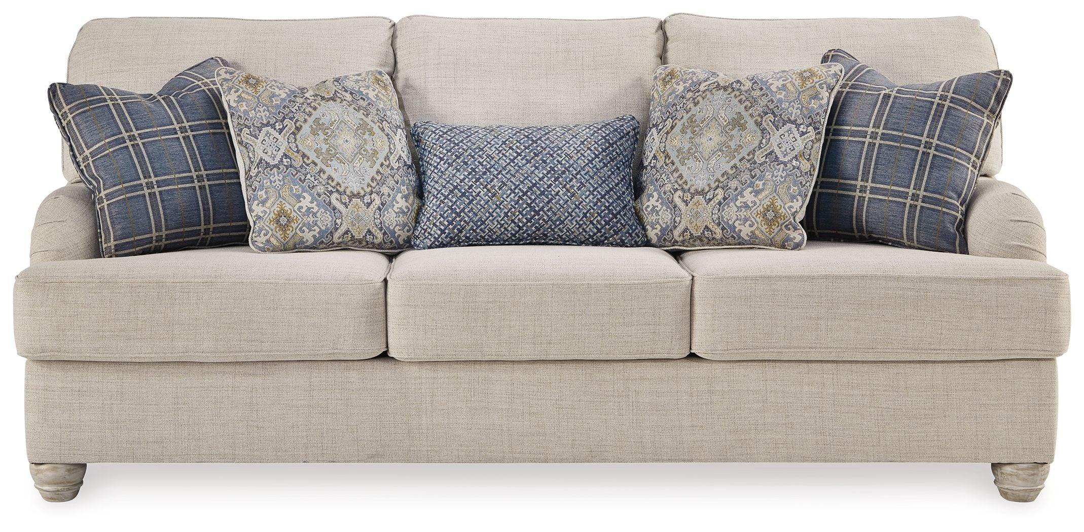 Ashley Furniture - Traemore - Linen - Queen Sofa Sleeper - 5th Avenue Furniture