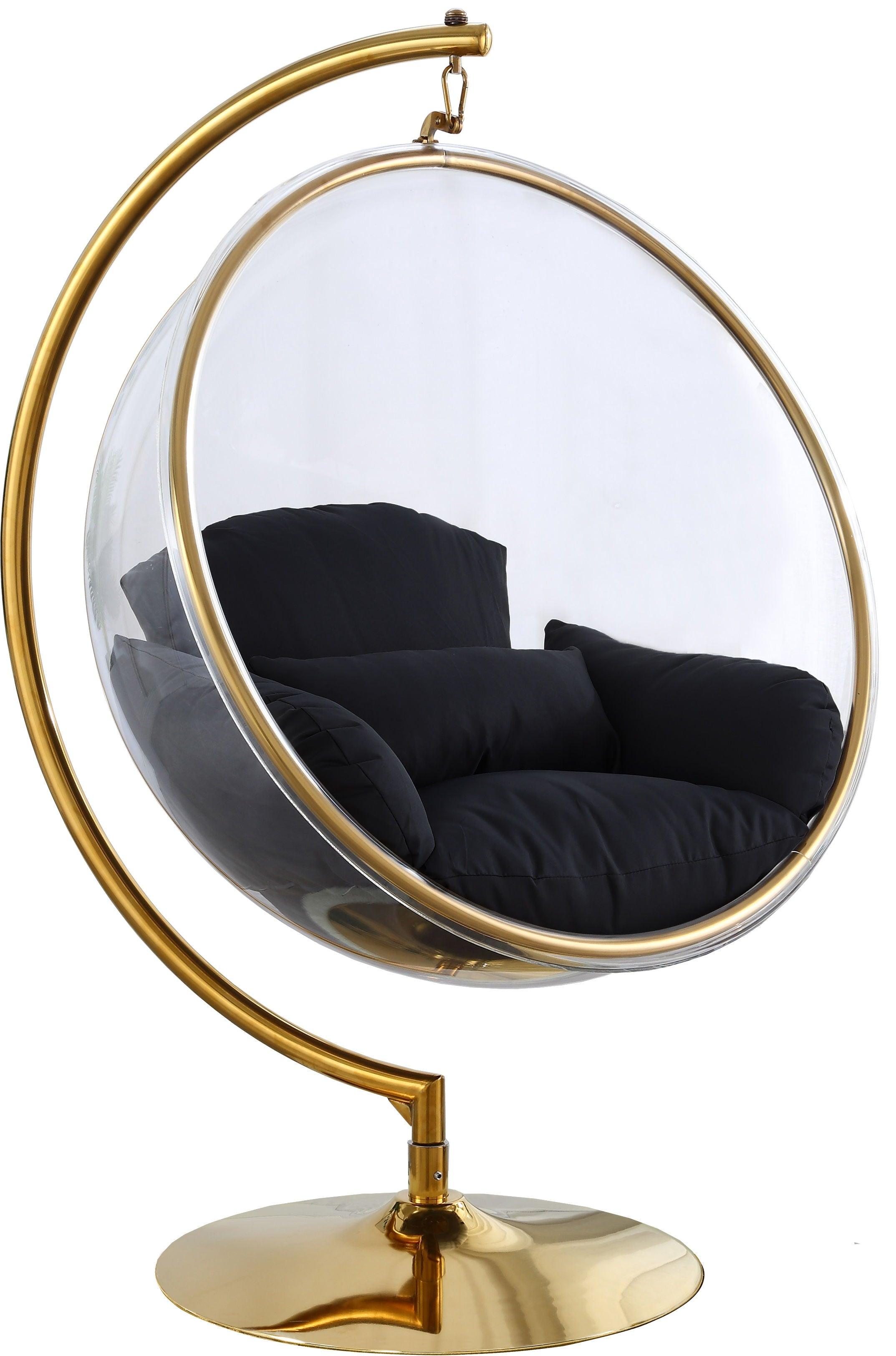 Meridian Furniture - Luna - Swing Bubble Accent Chair - 5th Avenue Furniture