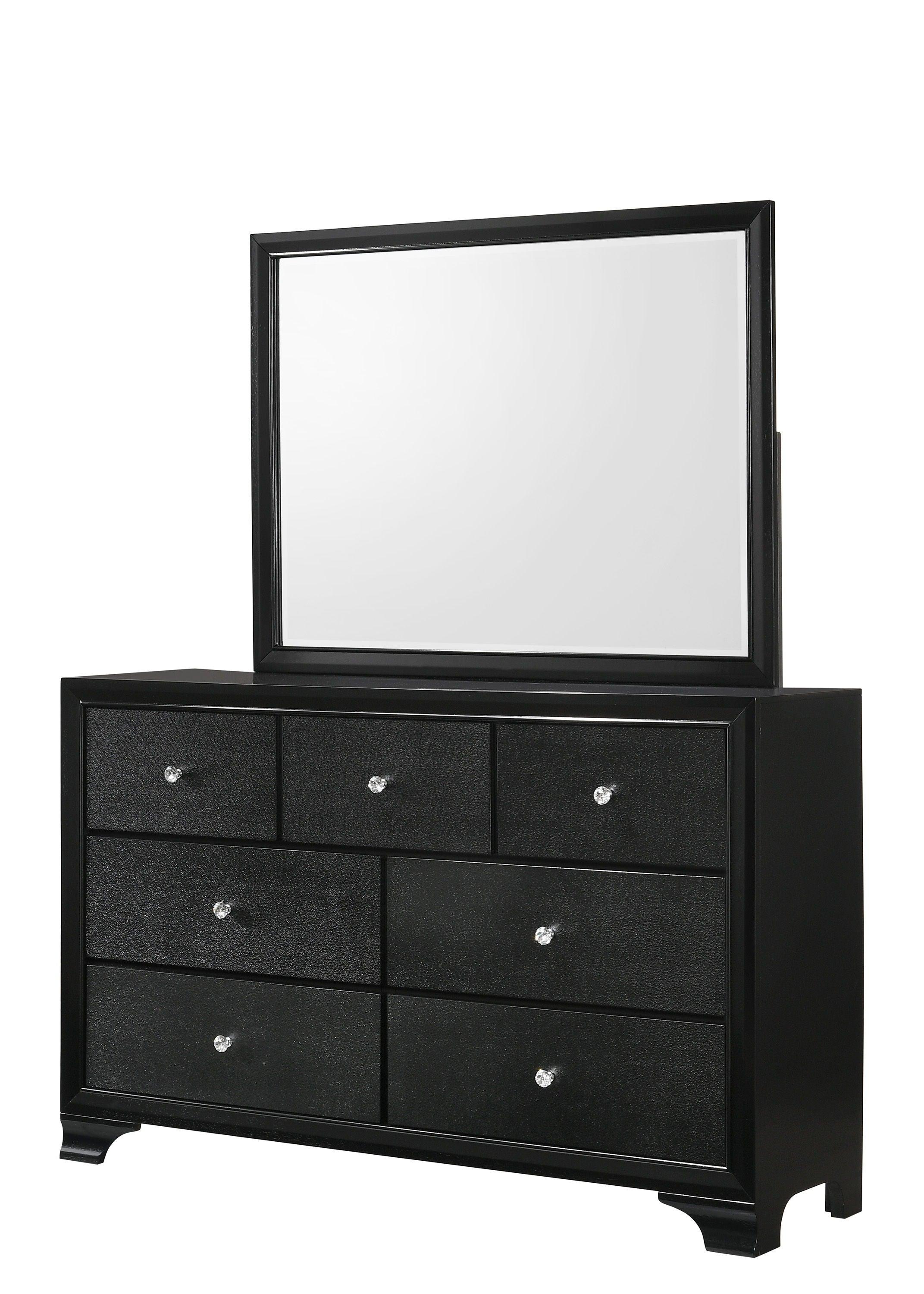 Crown Mark - Micah - Dresser, Mirror - 5th Avenue Furniture