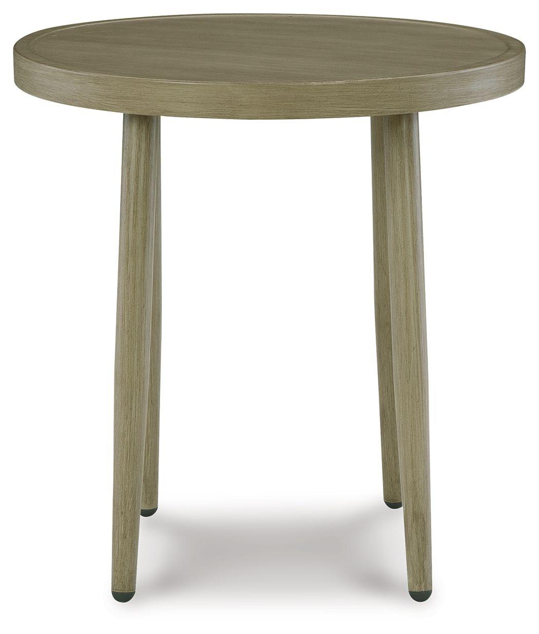 Signature Design by Ashley® - Swiss Valley - Beige - Outdoor Coffee Table With 2 End Tables - 5th Avenue Furniture