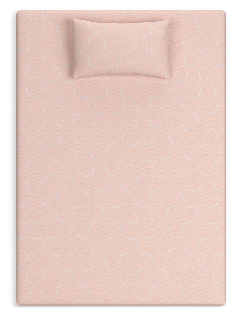 Sierra Sleep® by Ashley - Ikidz Coral - Mattress And Pillow Set of 2 - 5th Avenue Furniture