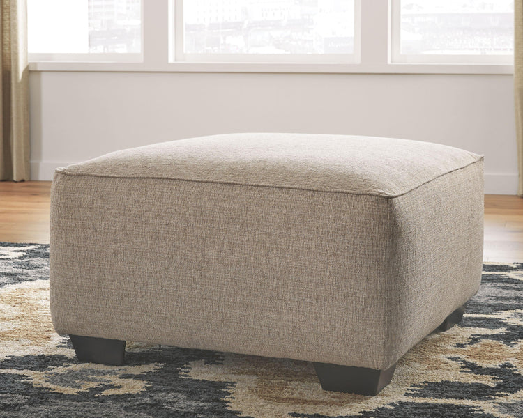 Ashley Furniture - Baceno - Beige - Oversized Accent Ottoman - 5th Avenue Furniture
