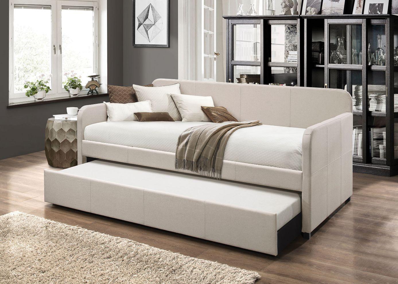 ACME - Jagger - Daybed - Fog Fabric - 5th Avenue Furniture