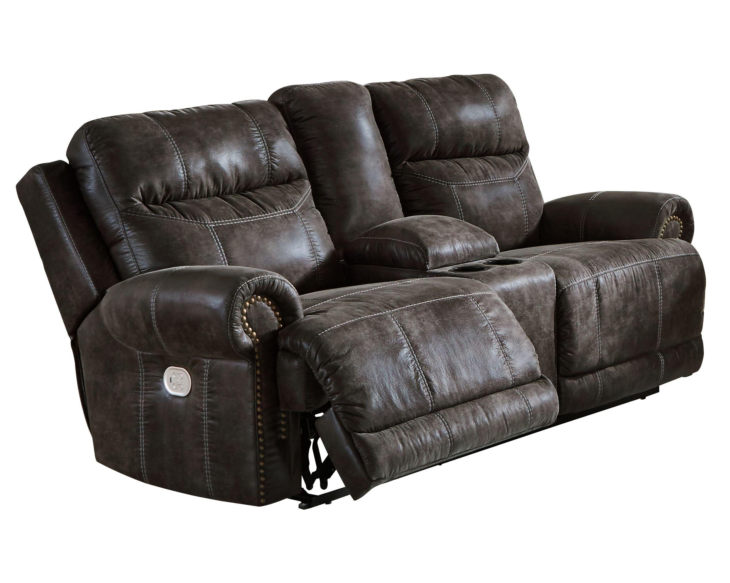 Ashley Furniture - Grearview - Reclining Loveseat - 5th Avenue Furniture