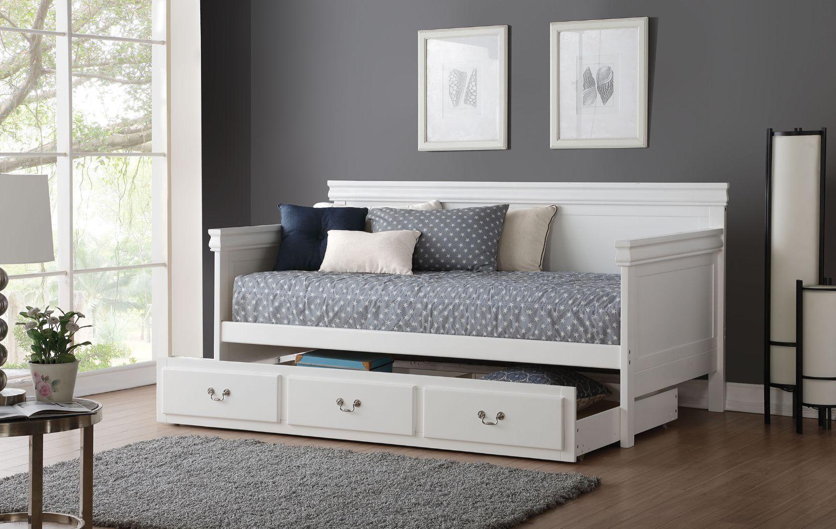 ACME - Bailee - Daybed - White - 5th Avenue Furniture