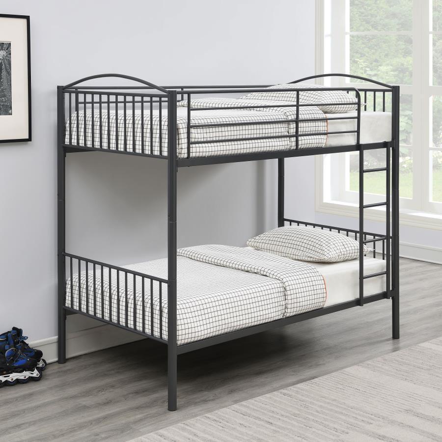 CoasterEveryday - Anson - Bunk Bed With Ladder - 5th Avenue Furniture