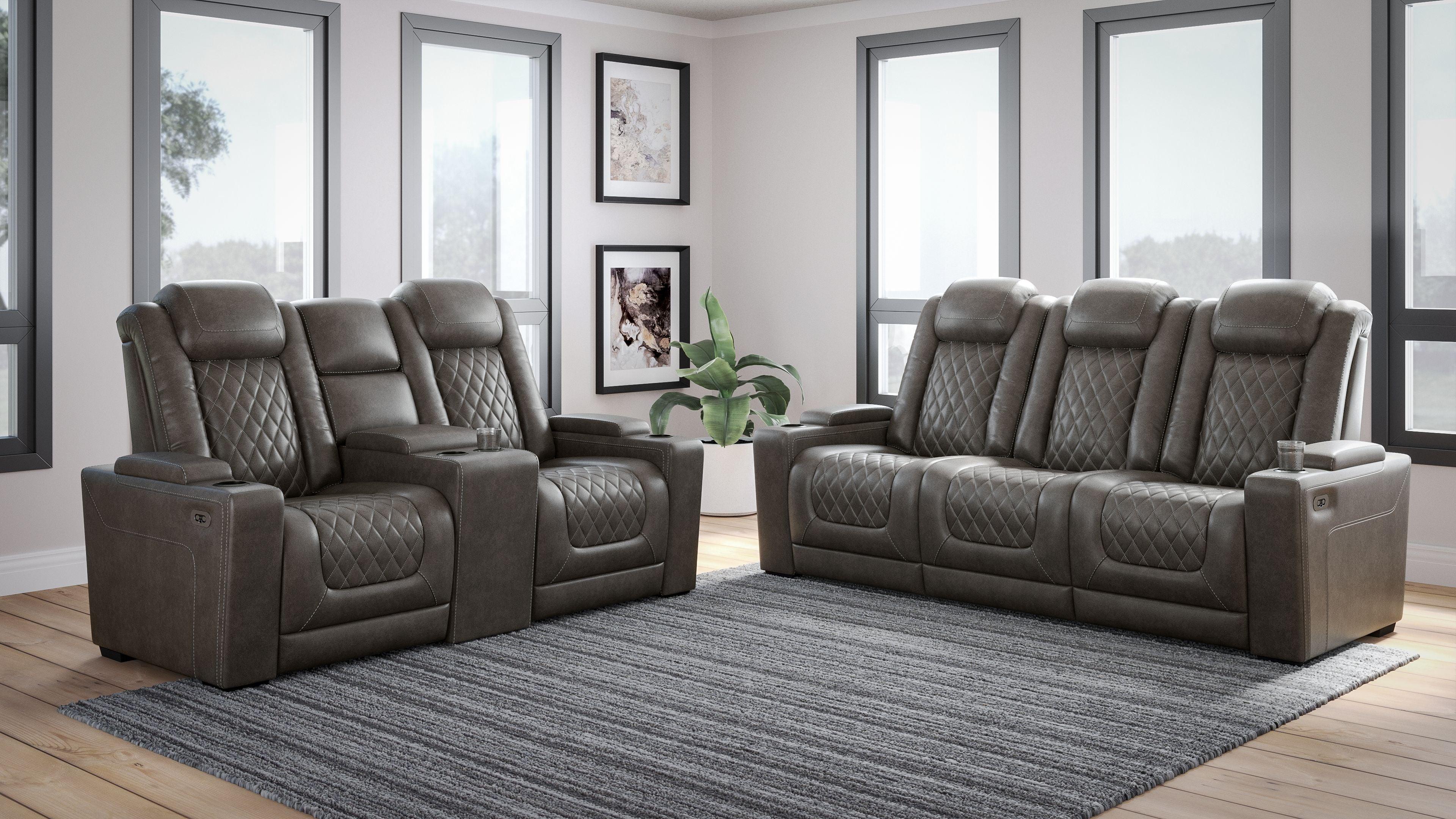 Signature Design by Ashley® - Hyllmont - Power Relining Living Room Set - 5th Avenue Furniture