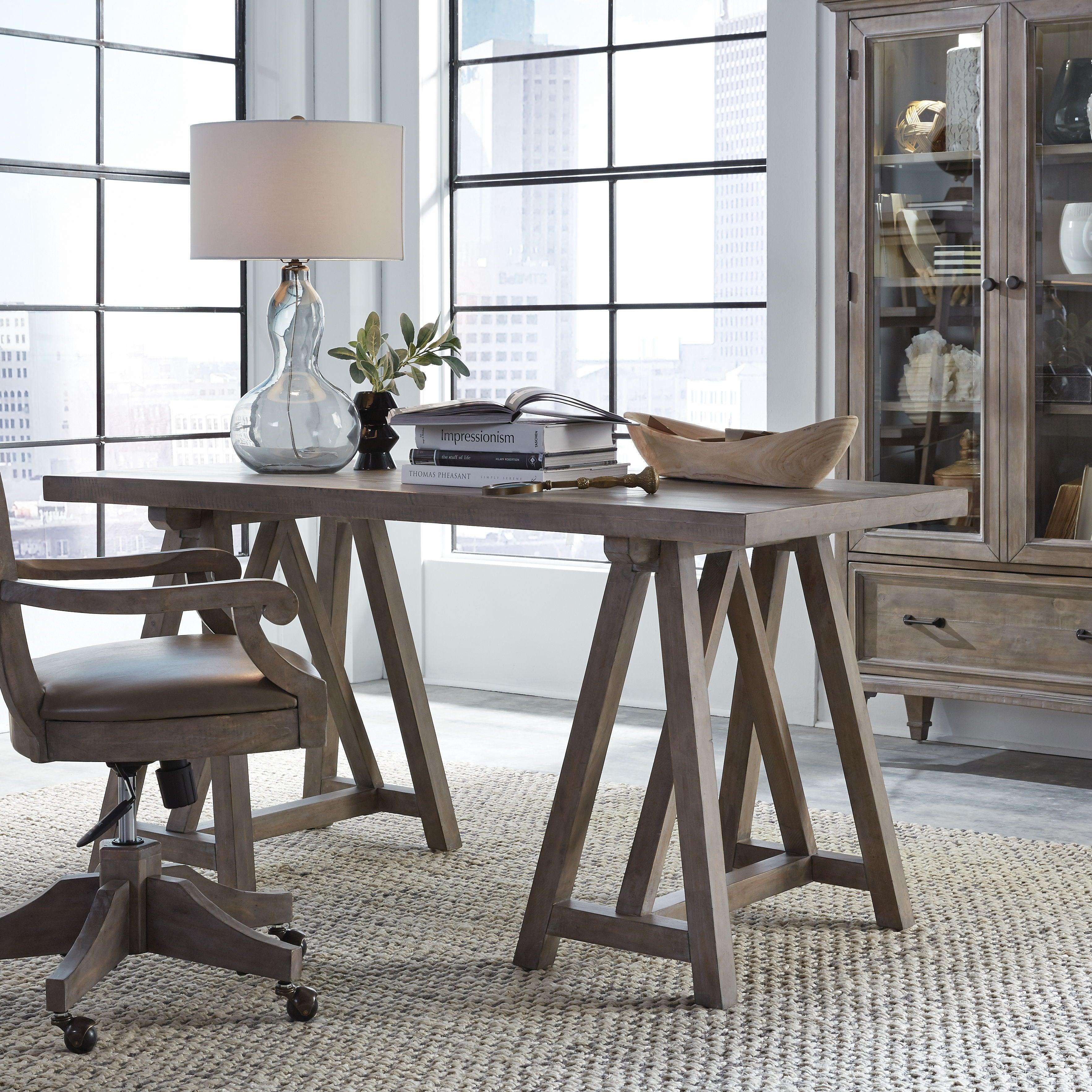 Magnussen Furniture - Lancaster - Desk - Dove Tail Grey - 5th Avenue Furniture