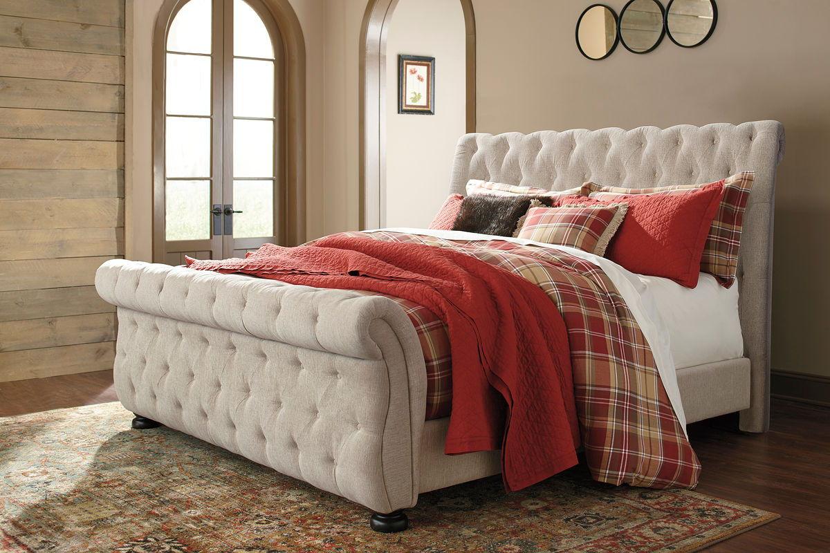 Signature Design by Ashley® - Willenburg - Upholstered Bed - 5th Avenue Furniture