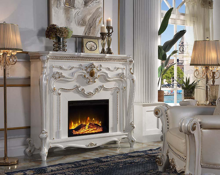 ACME - Picardy - Fireplace - 5th Avenue Furniture