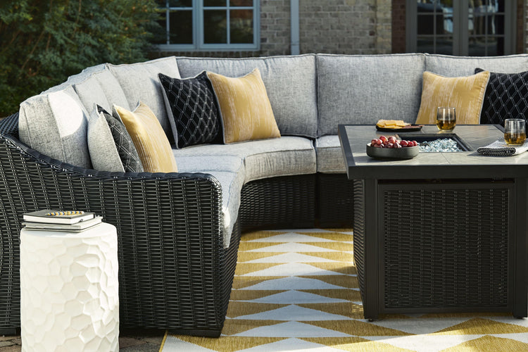 Signature Design by Ashley® - Beachcroft - Outdoor Sectional - 5th Avenue Furniture
