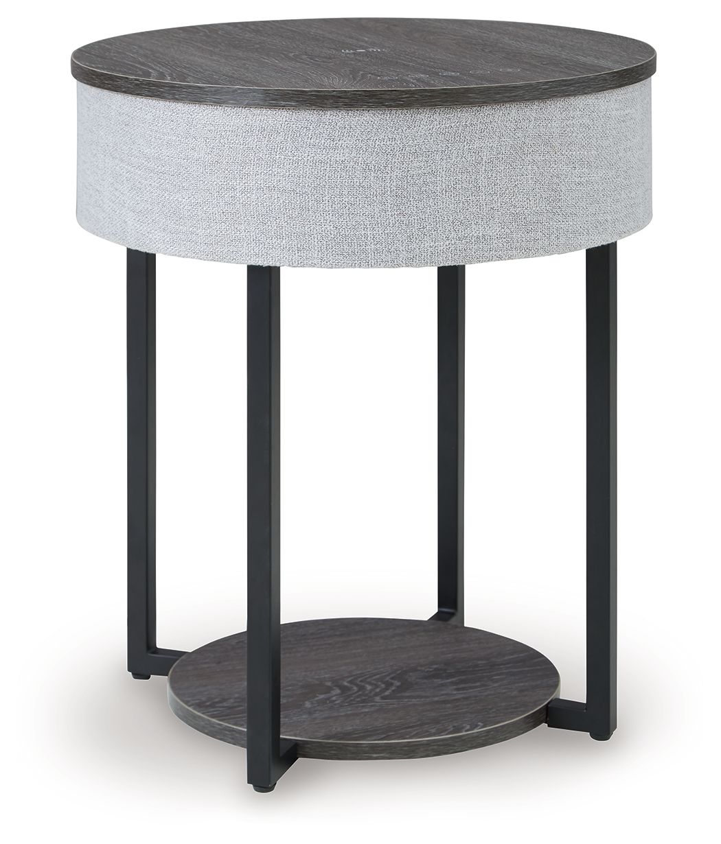 Sethlen - Gray / Black - Accent Table - 5th Avenue Furniture
