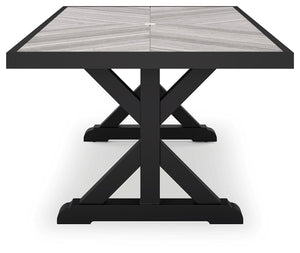 Ashley Furniture - Beachcroft - Rect Dining Table W/Umb Opt - 5th Avenue Furniture