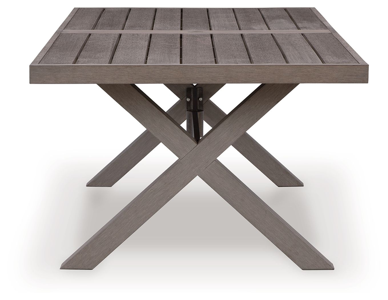 Hillside Barn - Brown - Rectangular Dining Table W/Umb Opt - 5th Avenue Furniture