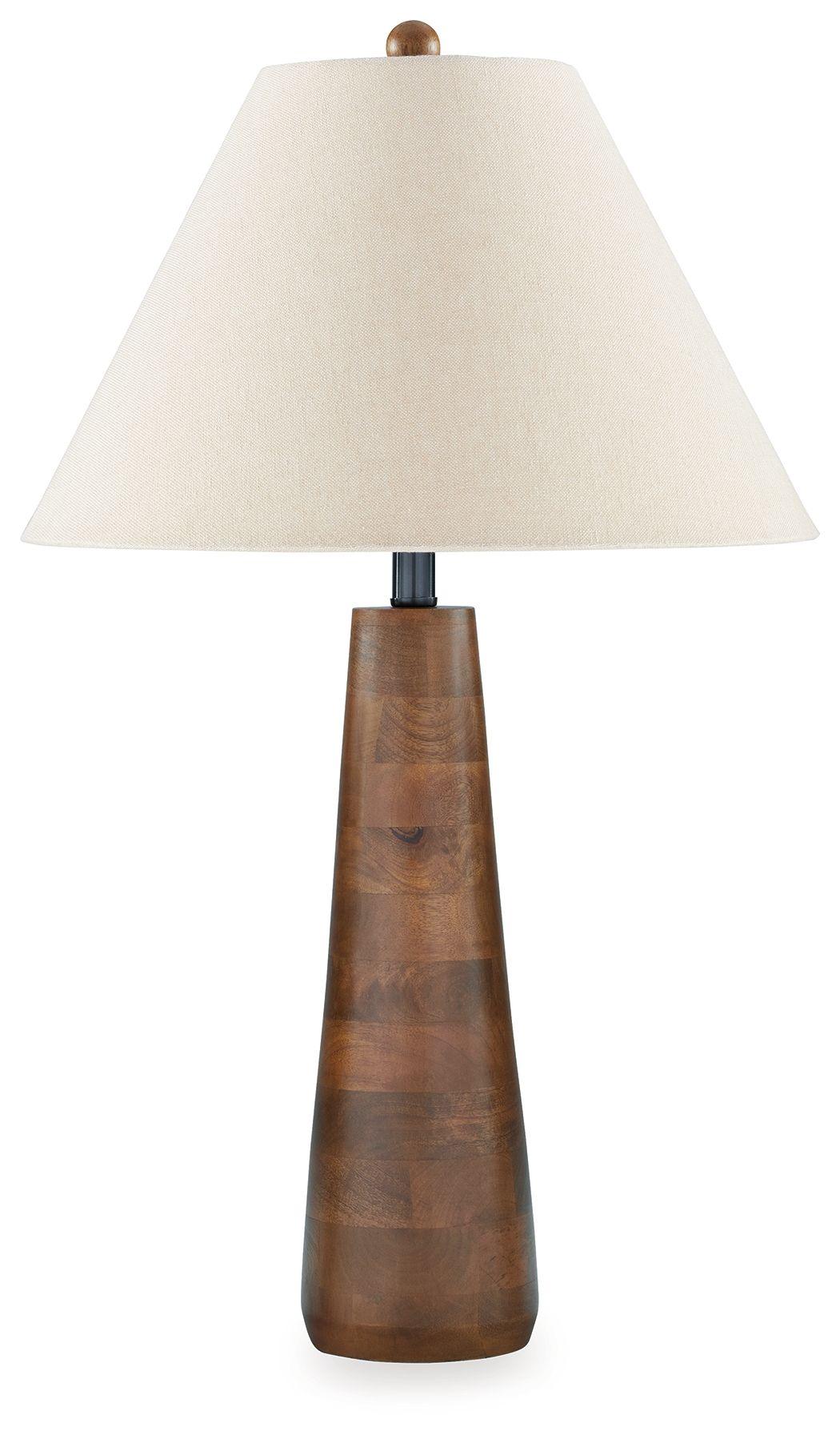 Signature Design by Ashley® - Danset - Wood Lamp - 5th Avenue Furniture
