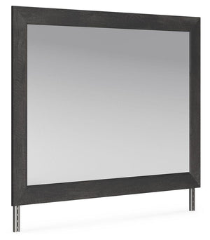 Signature Design by Ashley® - Nanforth - Graphite - Bedroom Mirror - 5th Avenue Furniture