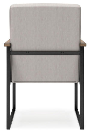 Signature Design by Ashley® - Montia - Light Brown - Home Office Desk Chair - 5th Avenue Furniture