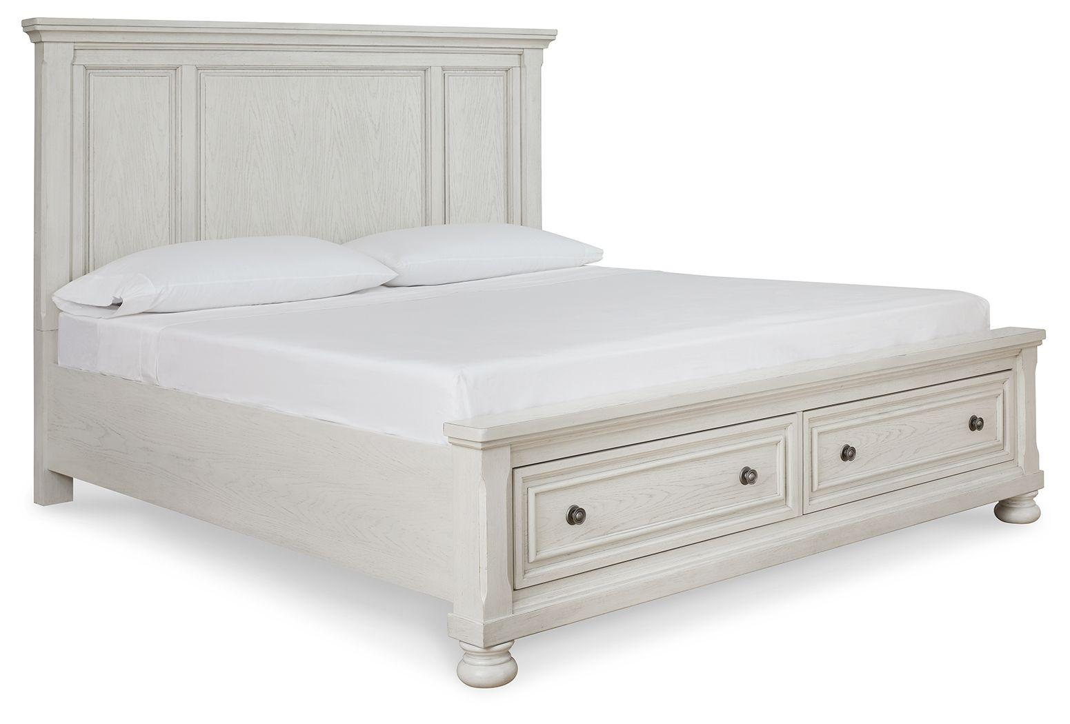 Signature Design by Ashley® - Robbinsdale - Panel Storage Bed - 5th Avenue Furniture