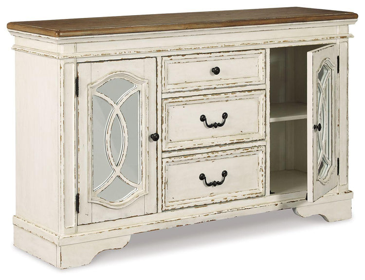 Ashley Furniture - Realyn - Chipped White - Dining Room Server - 5th Avenue Furniture
