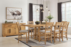Signature Design by Ashley® - Havonplane - Counter Dining Set - 5th Avenue Furniture