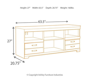 Signature Design by Ashley® - Trinell - Entertainment Center - 5th Avenue Furniture