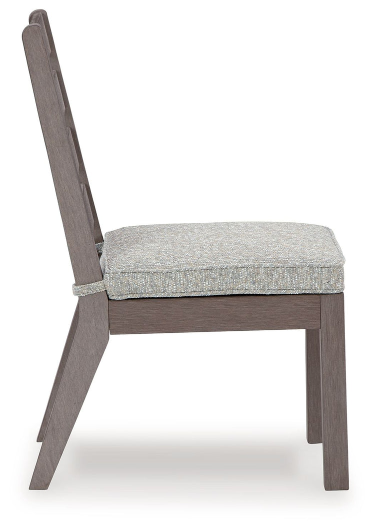 Hillside Barn - Gray / Brown - Chair With Cushion (Set of 2) - 5th Avenue Furniture