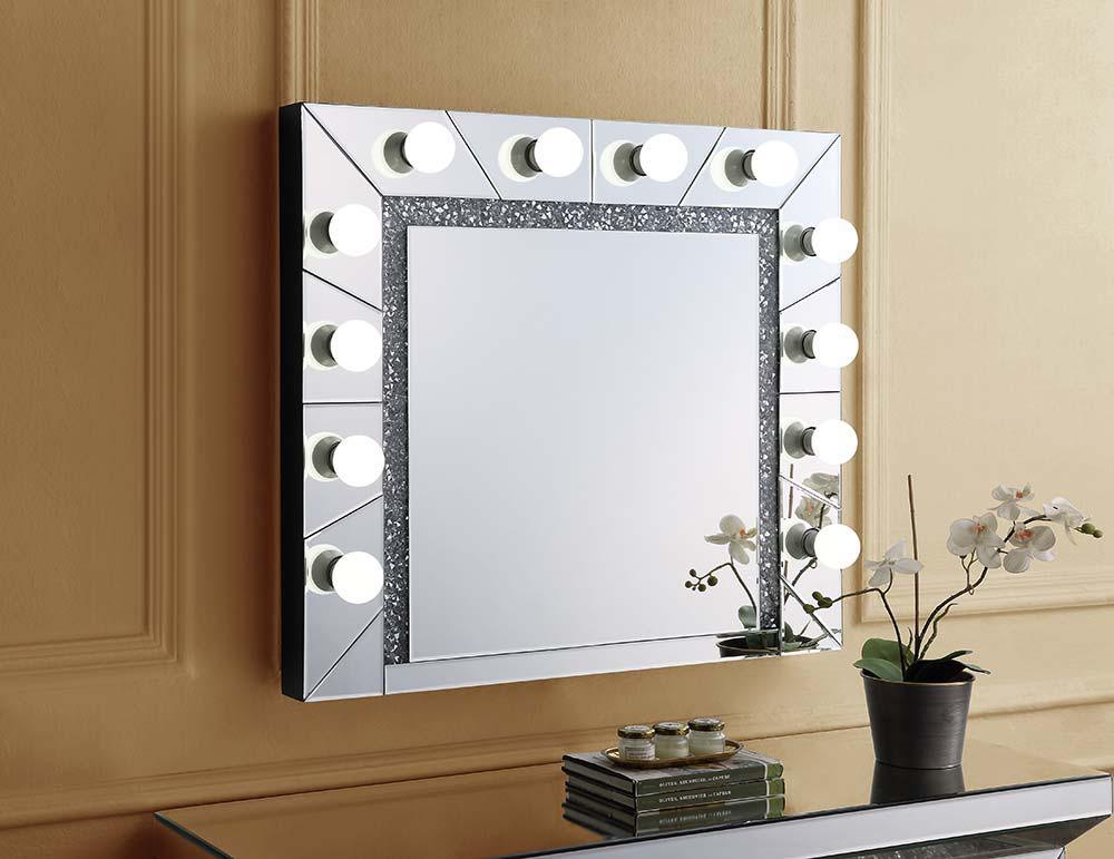 ACME - Noralie - Wall Decor - Mirrored - 28" - 5th Avenue Furniture