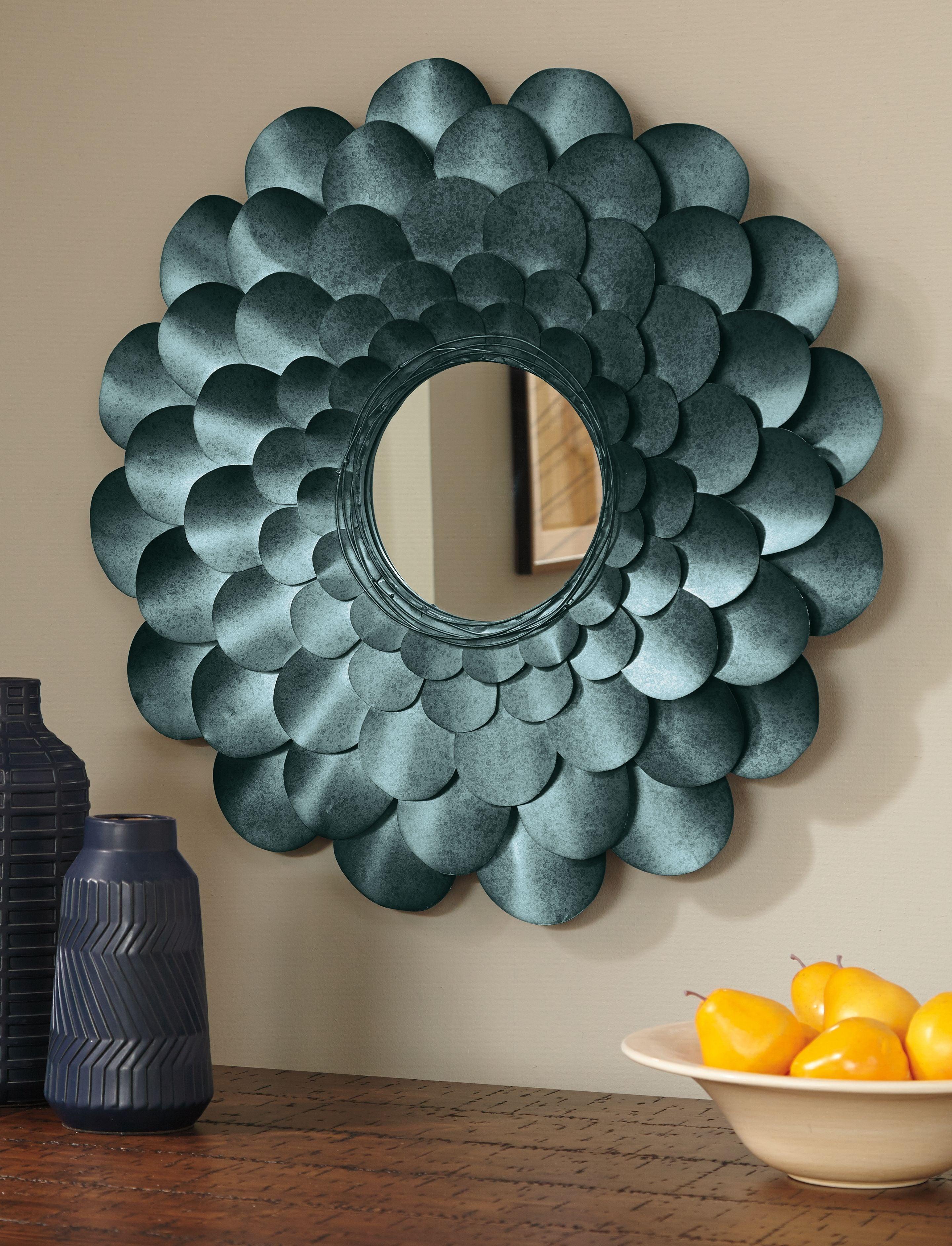 Ashley Furniture - Deunoro - Blue - Accent Mirror - 5th Avenue Furniture