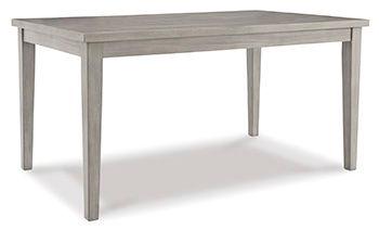 Signature Design by Ashley® - Parellen - Gray - Rectangular Dining Room Table - 5th Avenue Furniture