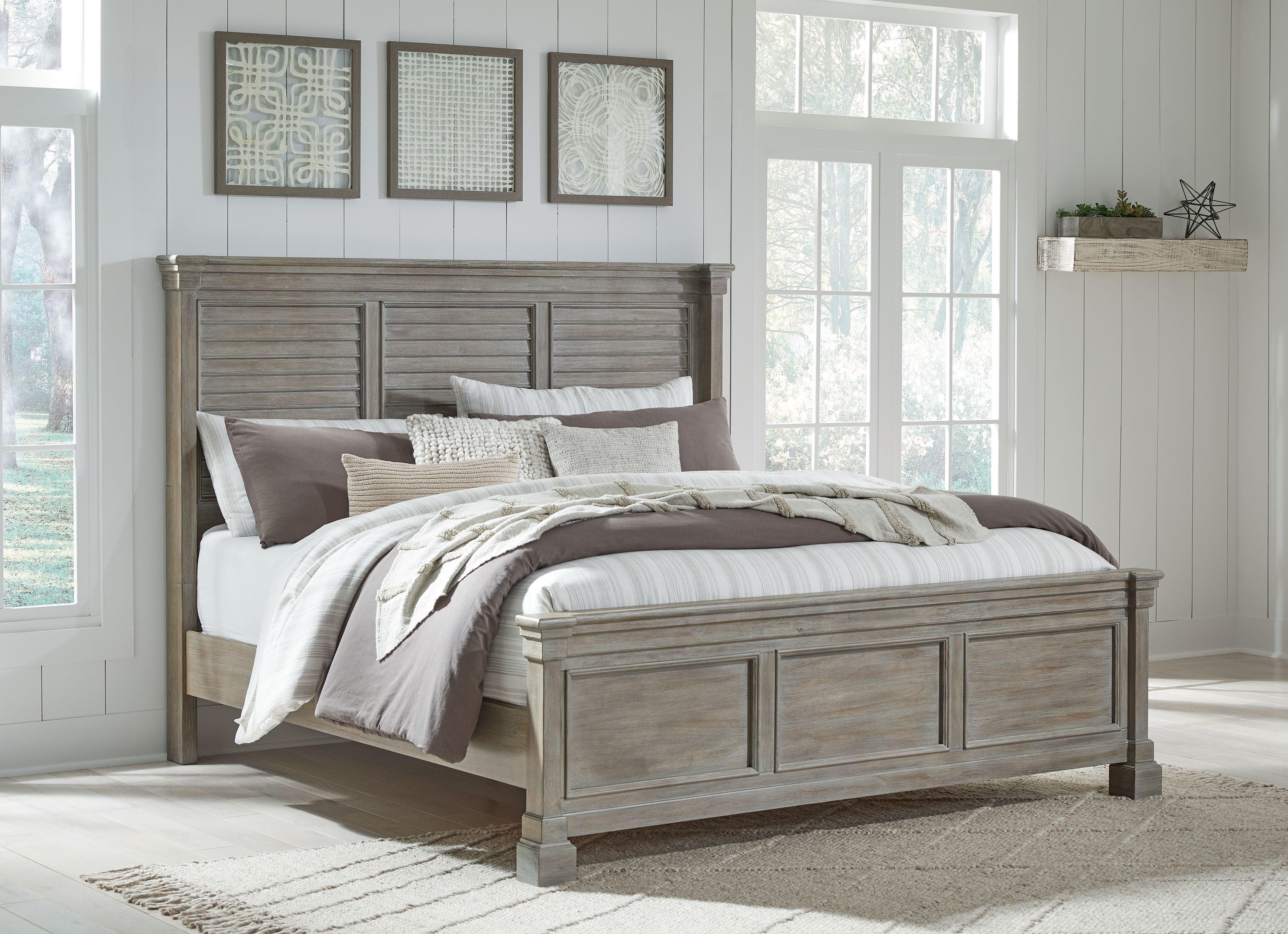 Signature Design by Ashley® - Moreshire - Panel Bed - 5th Avenue Furniture