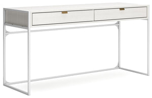 Signature Design by Ashley® - Deznee - White - 60" Home Office Desk - 5th Avenue Furniture