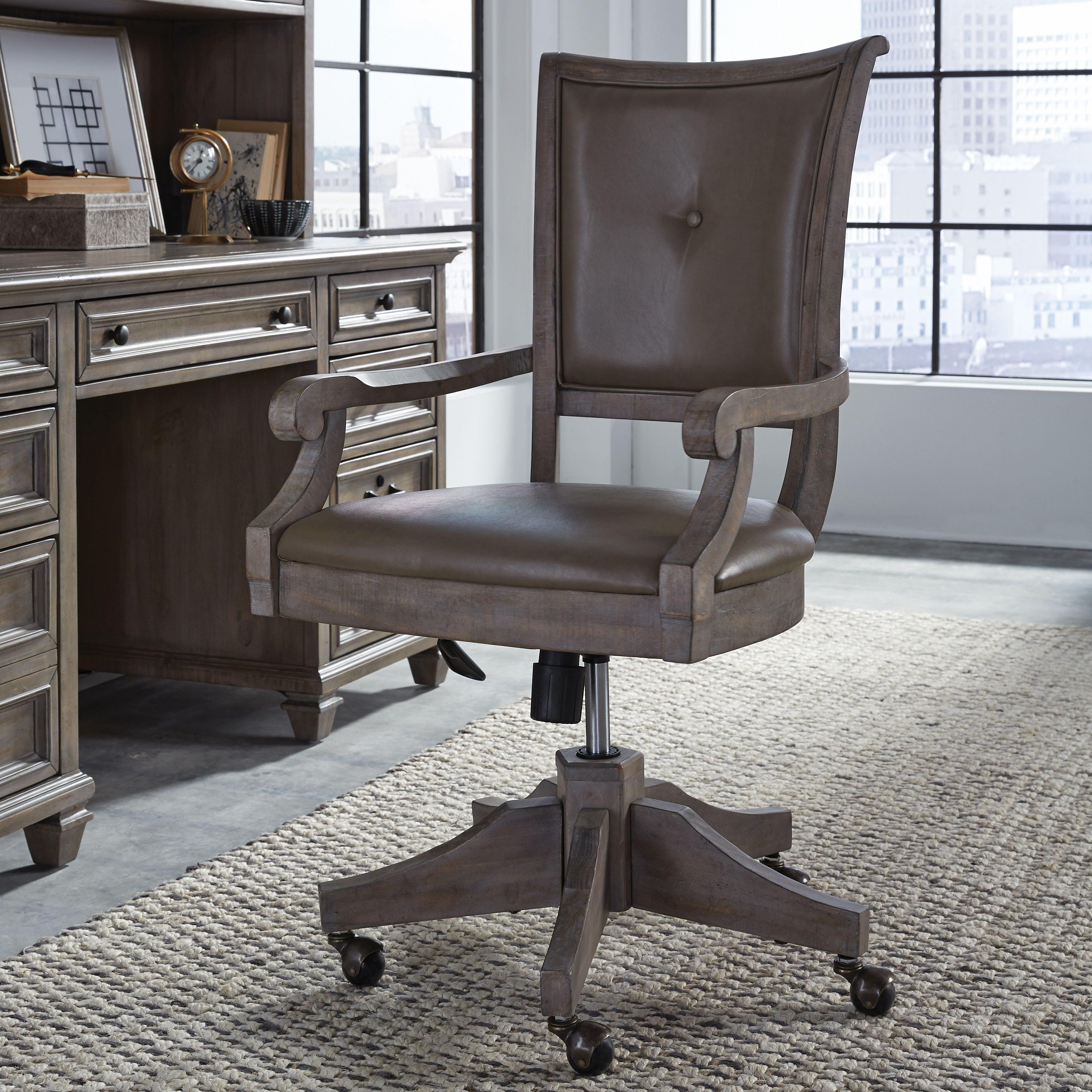 Magnussen Furniture - Lancaster - Fully Upholstered Swivel Chair - Dove Tail Grey - 5th Avenue Furniture
