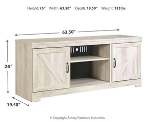 Signature Design by Ashley® - Bellaby - TV Stand W/Fireplace Option - 5th Avenue Furniture