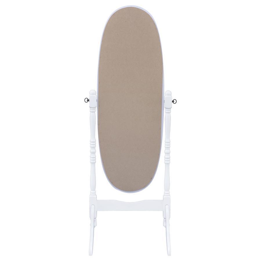 CoasterEveryday - Foyet - Oval Cheval Mirror - 5th Avenue Furniture