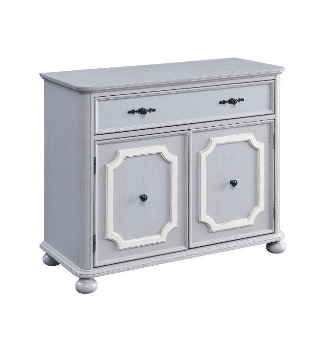 ACME - Enyin - Cabinet - Gray Finish - 5th Avenue Furniture