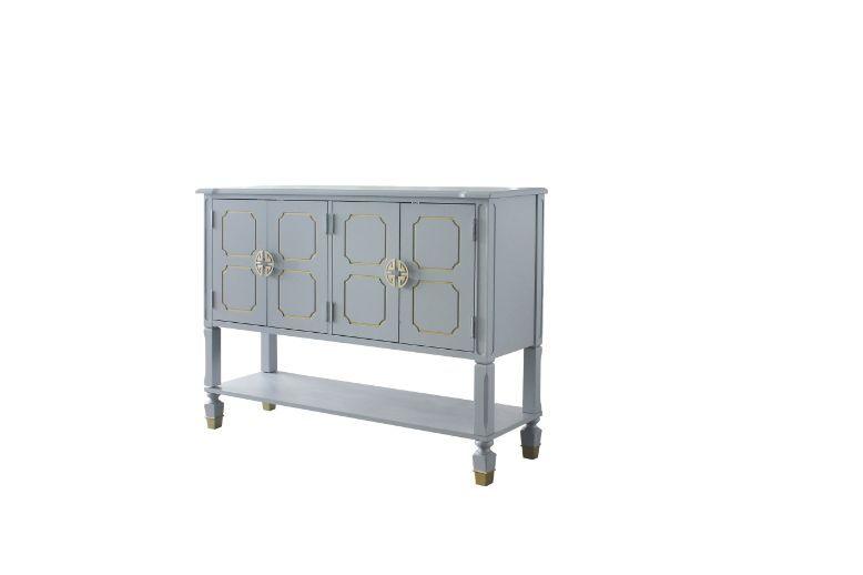 ACME - House - Marchese Server - Pearl Gray Finish - 5th Avenue Furniture