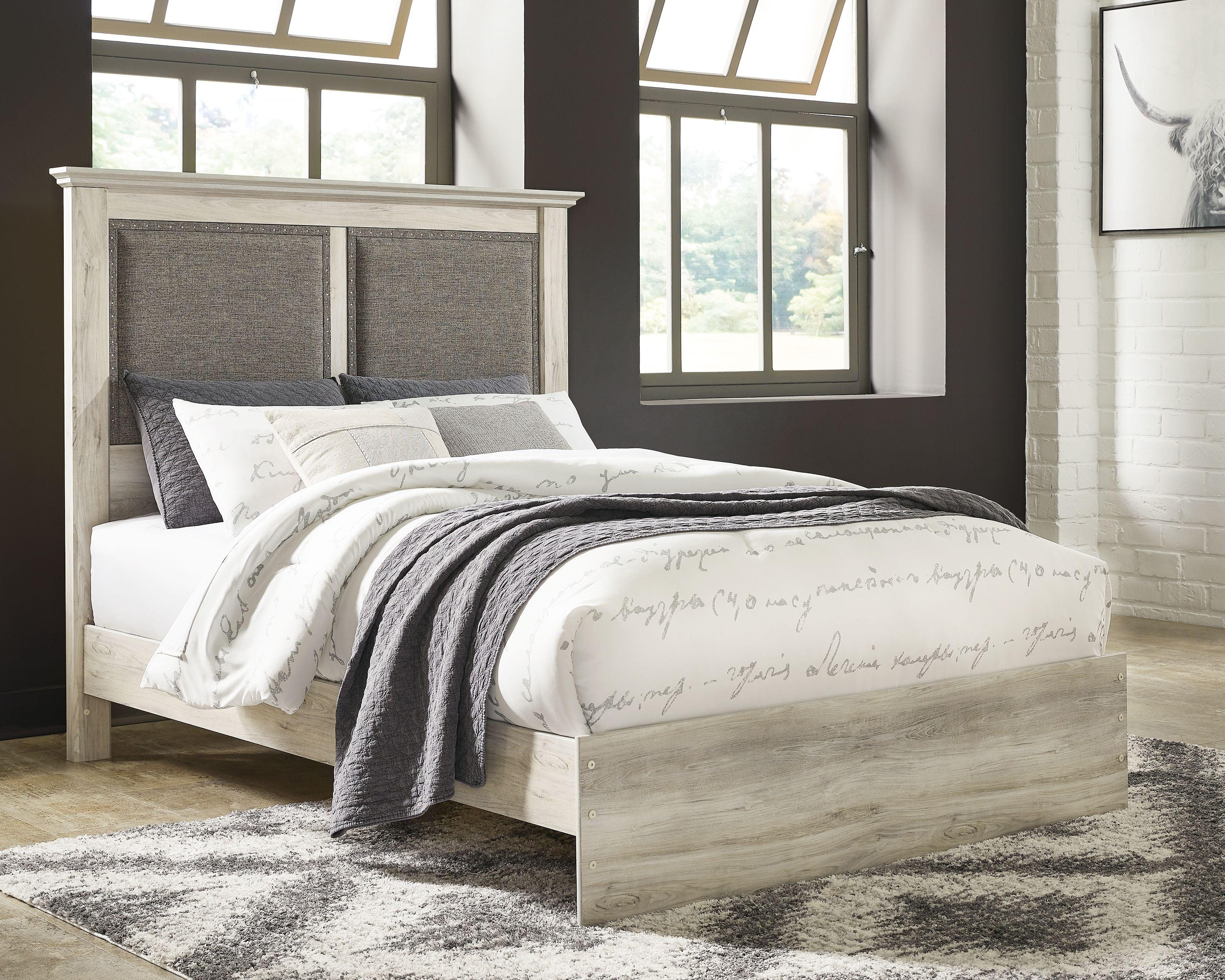 Signature Design by Ashley® - Cambeck - Upholstered Panel Bed - 5th Avenue Furniture