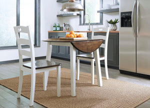 Signature Design by Ashley® - Woodanville - Round Dining Table Set - 5th Avenue Furniture