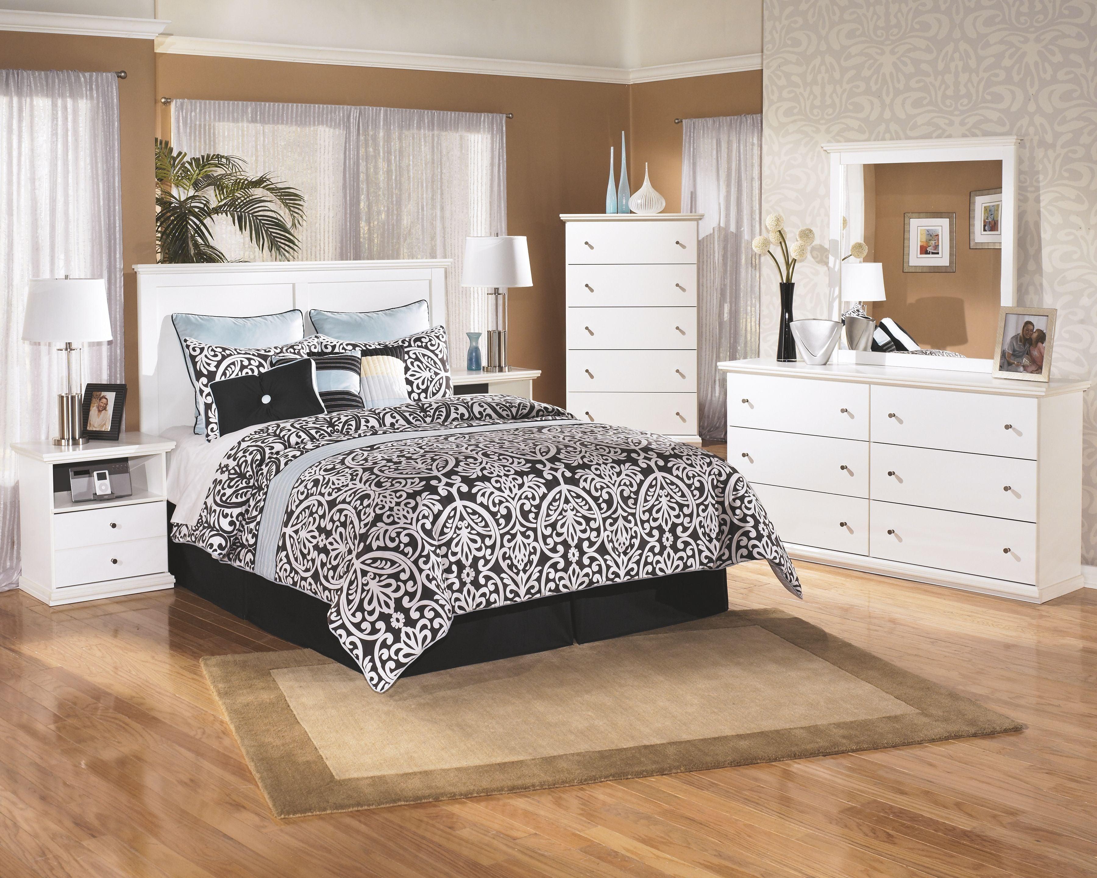 Signature Design by Ashley® - Bostwick - Panel Bedroom Set (without Footboard) - 5th Avenue Furniture