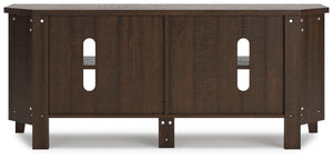 Signature Design by Ashley® - Camiburg - Corner TV Stand - 5th Avenue Furniture