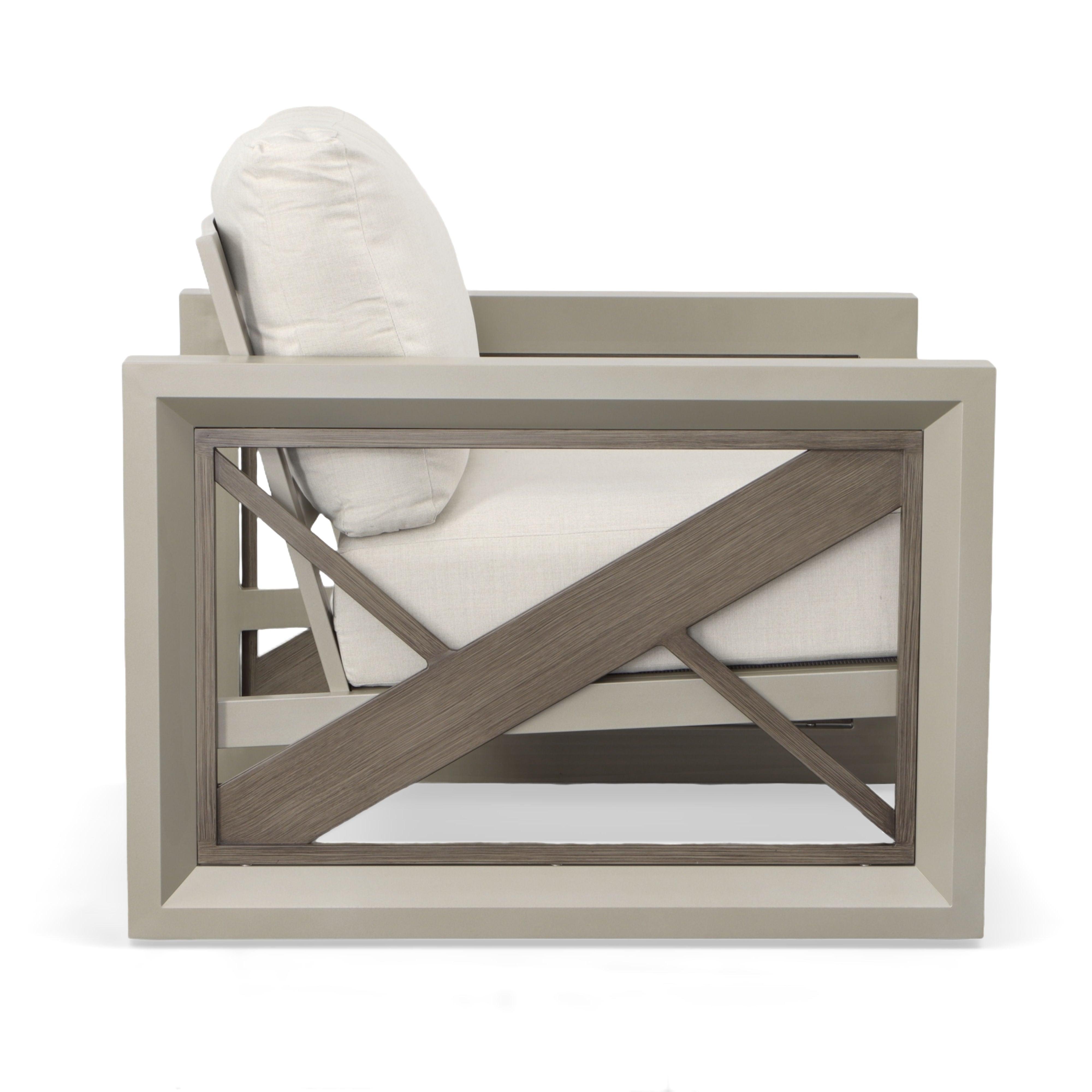 Steve Silver Furniture - Dalilah - Patio Arm Chair - Gray - 5th Avenue Furniture